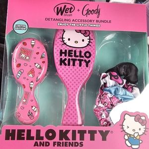 Hello Kitty & Friends Wet Brush + Goody Detangling Accessory B…